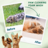 Paw clearning foam wash for cats and dogs