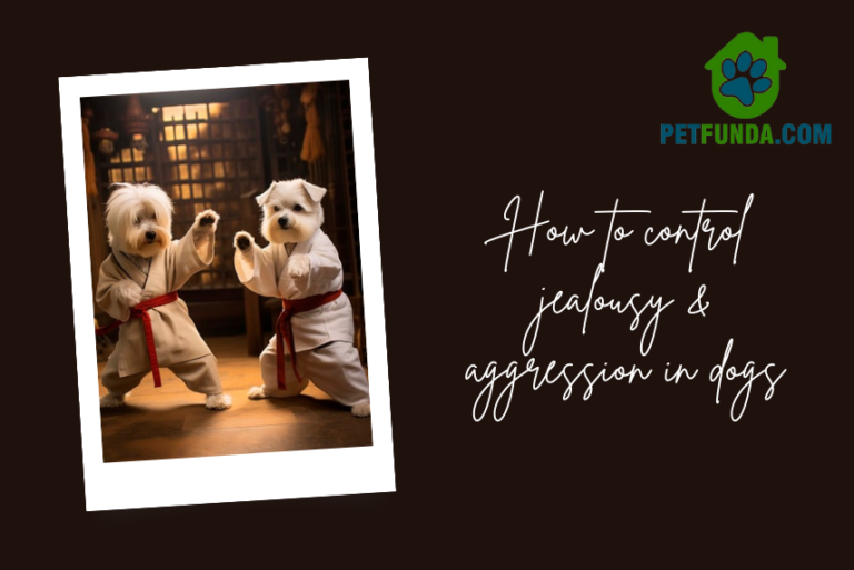 How to control jealousy & aggression in dogs