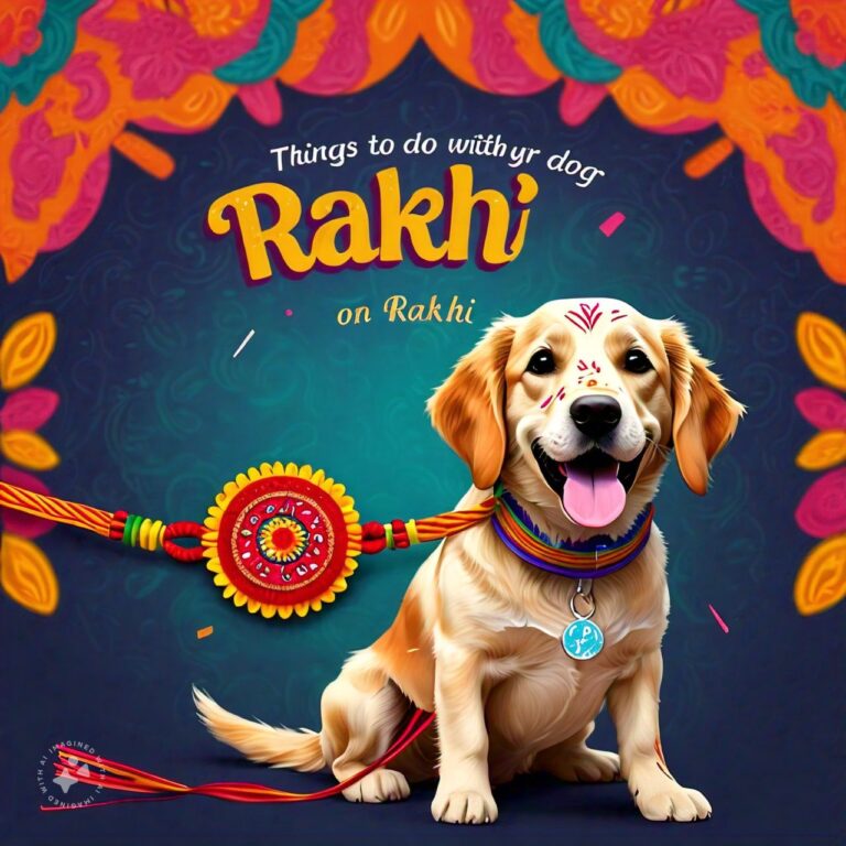 How to Celebrate Raksha Bandhan with Your Dogs