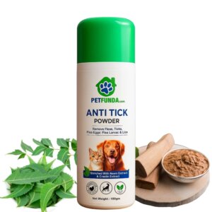 Petfunda Anti Tick Powder for Dogs & Cats