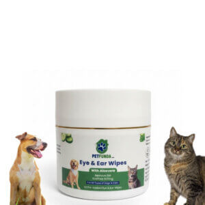 Eye & Ear Wipes for Dogs & Cats — 50 Soft Wipes